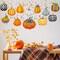 54 Pcs Fall Party Decorations – Pumpkin Hanging Swirls for Thanksgiving & Autumn Parties